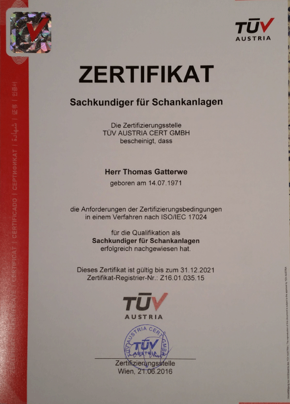 zertifikat